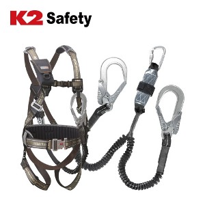 [K2] 케이투 안전벨트 전체식벨트 더블 엘라스틱 KB-9201(Y) BR