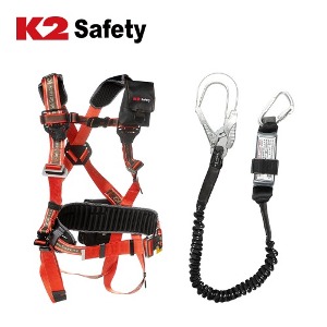 [K2] 케이투 안전벨트 전체식벨트 엘라스틱 KB-9202 OR
